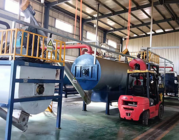 2025年6月10日廣東江門新材料公司導(dǎo)熱油鍋爐系統(tǒng)清洗工程